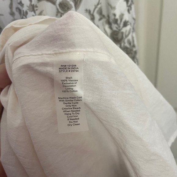 Soft Surroundings floral maxi dress XL - Picture 7 of 8